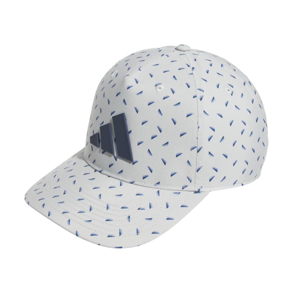 Adidas Men's Wonder Silver Ultimate365 Tour Slice Print Hat Cap, One Size