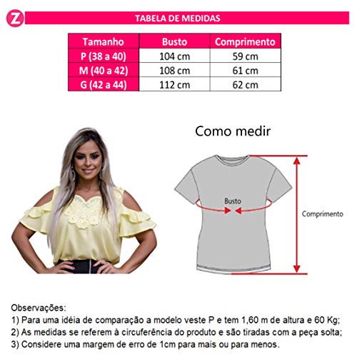 Blusa Feminina Social Moda Evangelica Detalhe Perola E Renda (G/42-44, Branco)