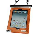 Aquafree 防水バッグ(IPAD 用)　オレンジ色の ドライバッグ マリンスポーツ用バッグ 防水ケース・ダイビングバッグ バイク用デイパック