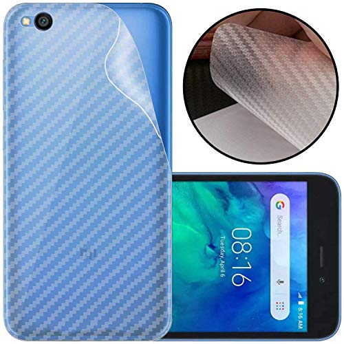 Image of Compatible with Redmi Go Back Screen Protective Film Carbon Fiber Skin Transparent Screen Guard Sticker