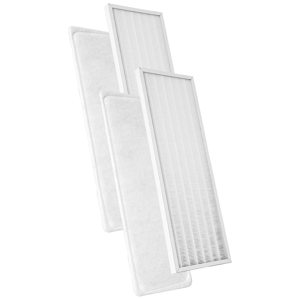 TOPS Filtro di ventilazione per Wolf CWL 300/400 Excellent | 2 filtri per polline G4 + F7 | 2 filtri per telaio 185 x 525 x 5 mm G4 + 2 filtri compatti MP in cartone 185 x 525 x 24 mm. F7 | 1669014