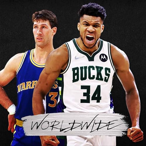 Page de couverture de Le podcast BasketSession - Hoop Culture Vol.87 : Giannis, Ginobili, Marciulionis... les joueurs NBA étrangers les plus cultes !