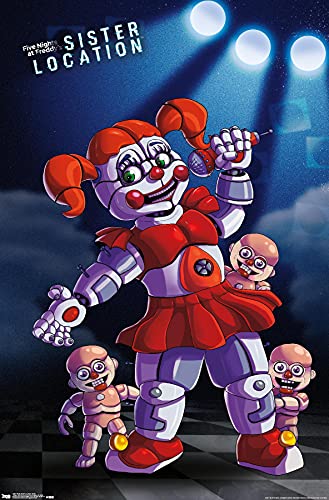 Five Nights at Freddy's: Sister Location - Baby Wall Poster, 19L' x 13W', Premium Unframed Version
