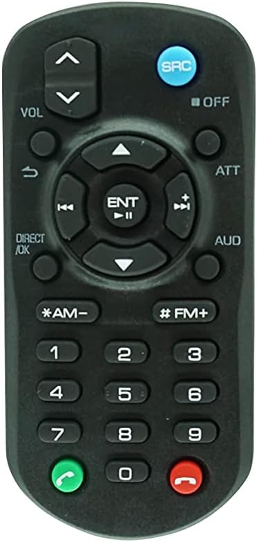 Replaced Remote Control Fit for Kenwood KDC-BT368U KDC-BT330U KDC-BT31 KDC-X897 KDC-BT855U KDC-X697 KDC-655U KMR-555U KDC-BT73DAB KMR-D365BT KMR-M315BT CD Car Receiver Player