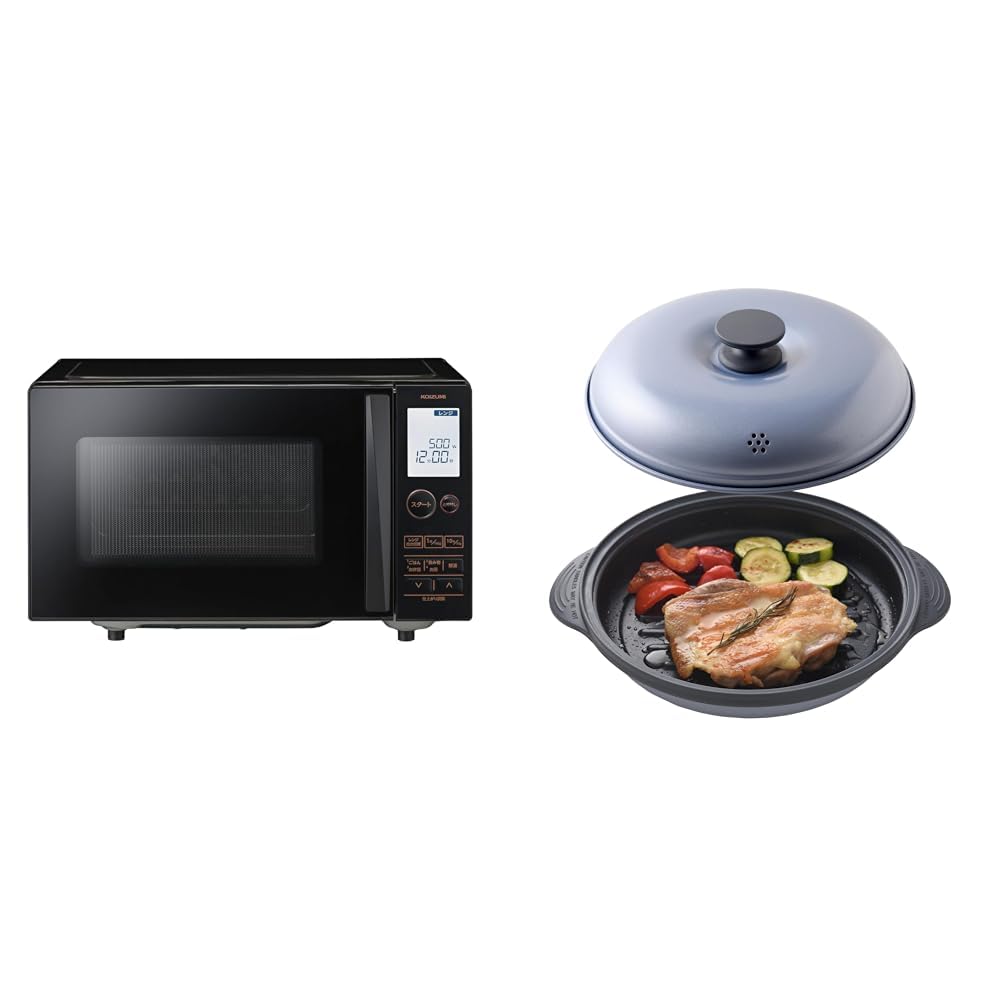 Amazon | 【セット買い】コイズミ 単機能 電子レンジ 18L フラット