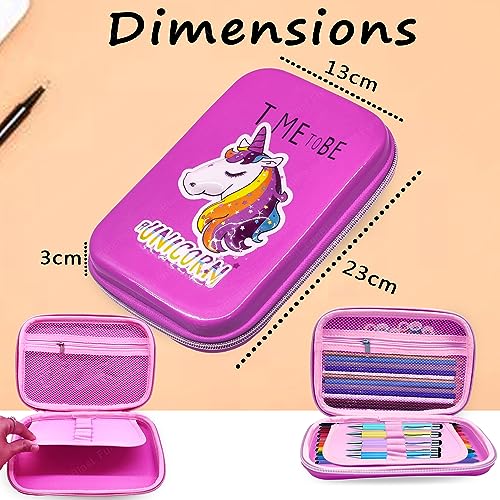 Image of FunBlast Pencil Pouches for Girls Stylish, Unicorn Pouch for Girls - Pencil Pouches for Kids, Pencil Box for Girl, Return Gift for Kids