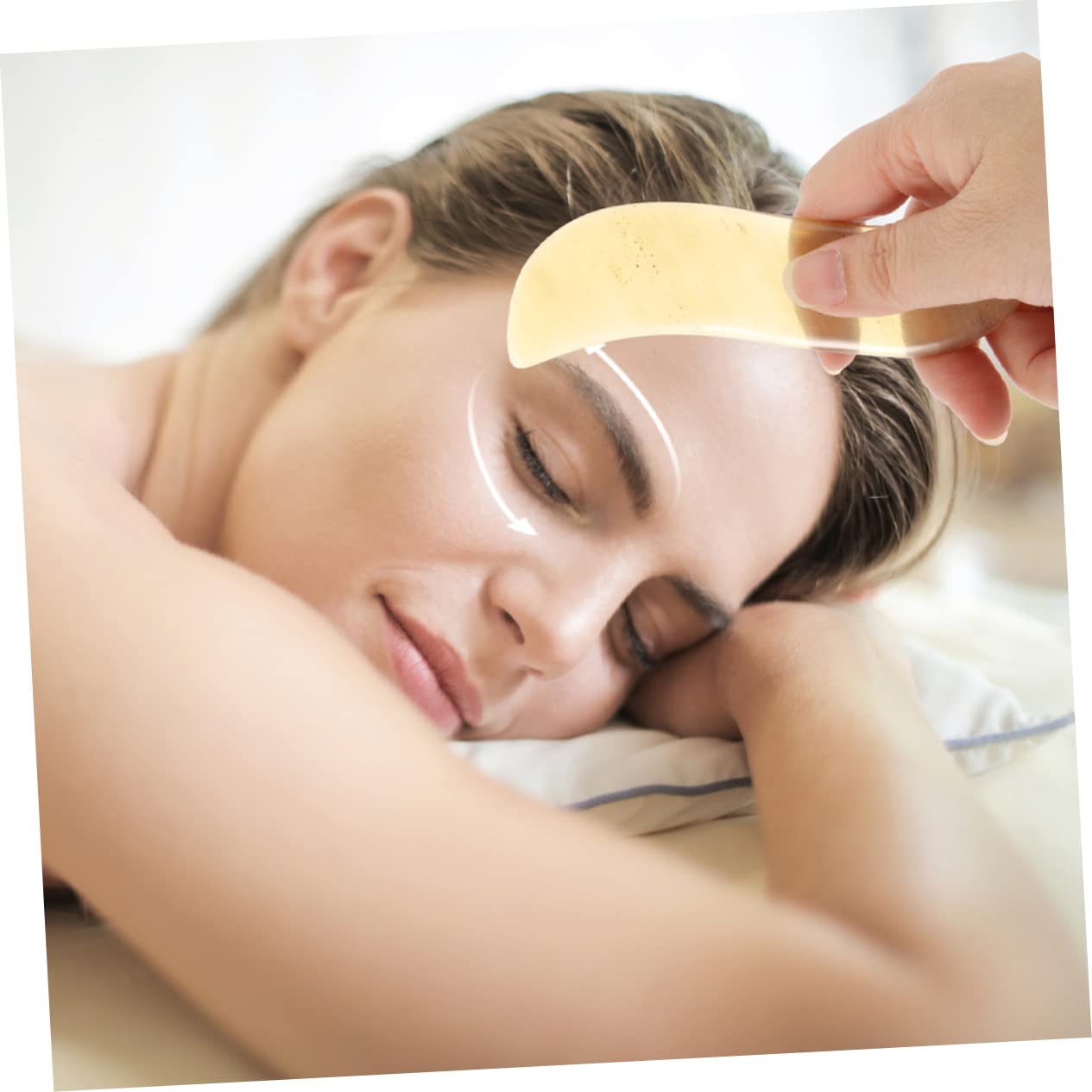 15piezas Herramienta De Masaje Guasha De De Yaks Tablero De Raspado Facial y Corporal Herramienta De Relajación Muscular Portátil y Duradera