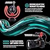 Movo VXR10-PRO External Video Microphone for Camera with Rycote Lyre Shock Mount - Compact Shotgun Mic and Accessories Compatible with Smartphones and DSLR Cameras - Battery-Free DSLR Microphone #4