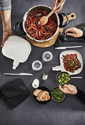 SEB Clipso Now+ Cocotte-minute® 6 L, Résultats de cuisson parfaits, Gain de temps, Ouverture facile, Minuteur intelligent, Fabriqué en France, Poignées rabattables P4900750