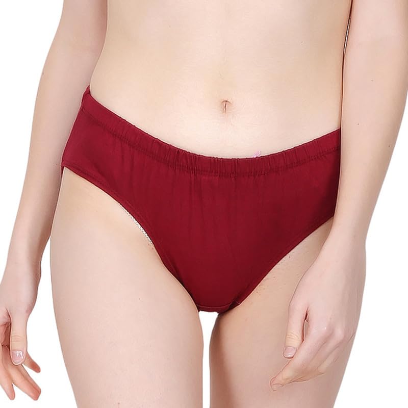 Image of Women's Spandex Cotton Padded Lingerie Bra Panty Set Full Coverage S to 3XL