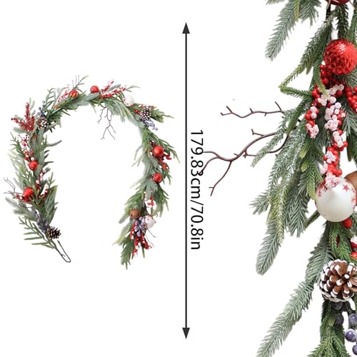 Accents de fruits et décoration de Noël alternative artisanale avec carillons doux - 7