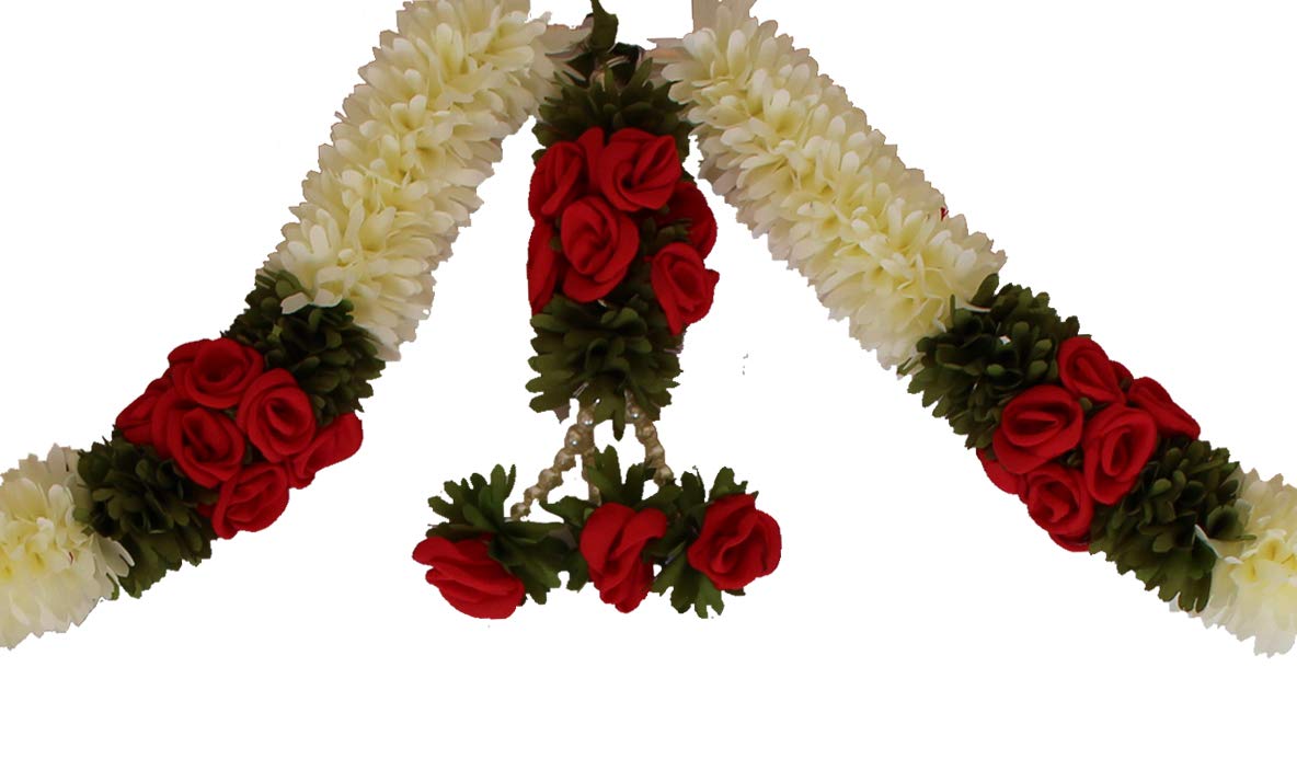 Daedal crafters - Rajinigandha Flower Door Set DC278 Hanging - Image 2 thumbnail