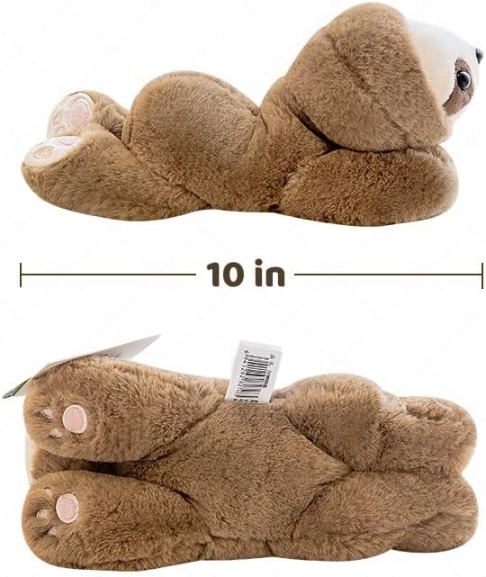 Miniatura 2 de Pulsera de animales de perezoso para recuerdos de fiesta, pulseras de peluche de 10 pulgadas, juguete de peluche, regalo de fiesta de cumpleaños de