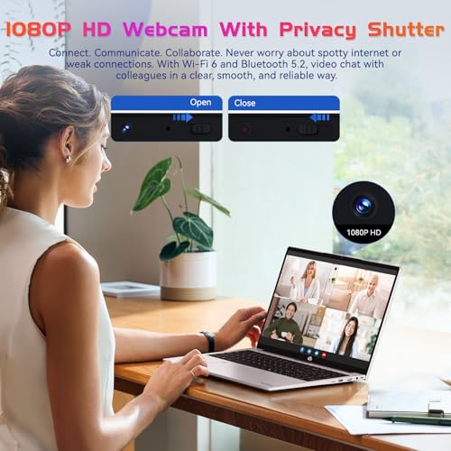 Image of NIMO 17.3 inch FHD IPS Laptop, Intel Core i3-1215U (Beats i5-1135G7 Class), 16GB RAM, 512GB SSD, Windows 11 Home, Wi-Fi 6, Backlit Keyboard, Fingerprint, USB-C 65W Fast Charge, Bluetooth 5.2, 180 View