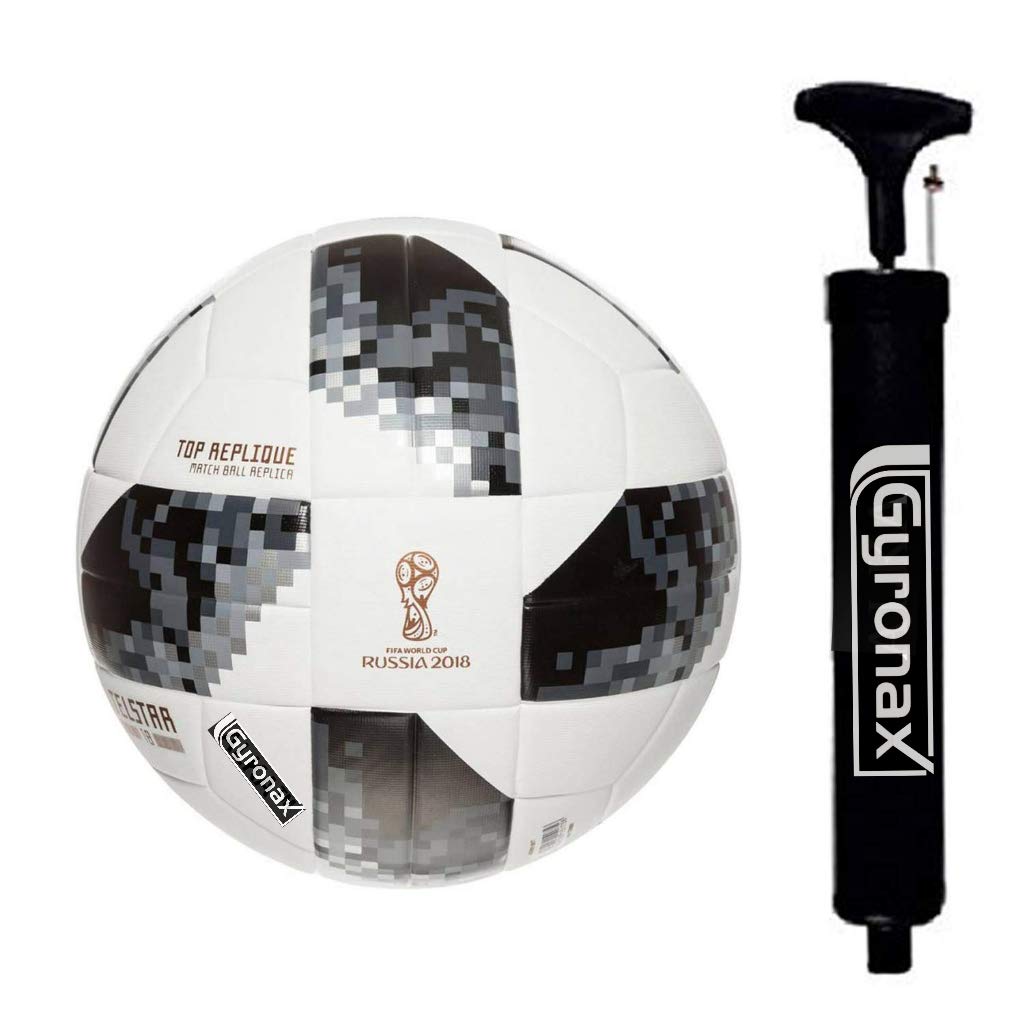 Buy Gravin Black Telstar Football with Football Pump Combo & Air