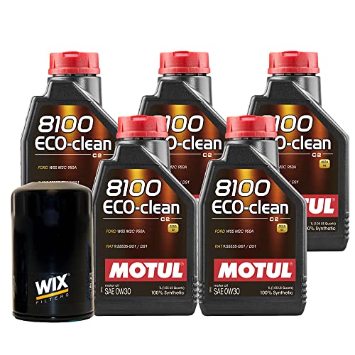 Kit Cambio Aceite Motor 5L Newparts 8100 ECO-CLEAN 0W-30