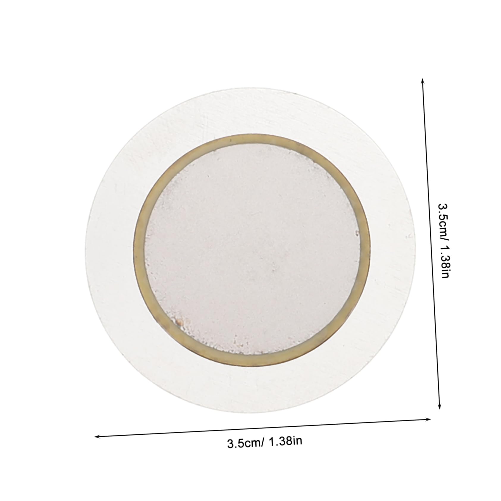 BESTonZON Guitar Buzzer Piezo Buzzer Sensor 30pcs Piezo Discs Acoustic Pickup for Electronic Drums and Diy