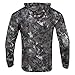 Camo Shirt for Men with Hood Long Sleeve Hunting Shirts Lightweight Camo Fishing Hoodie Military Tactical Shirt(Multi Set,L)