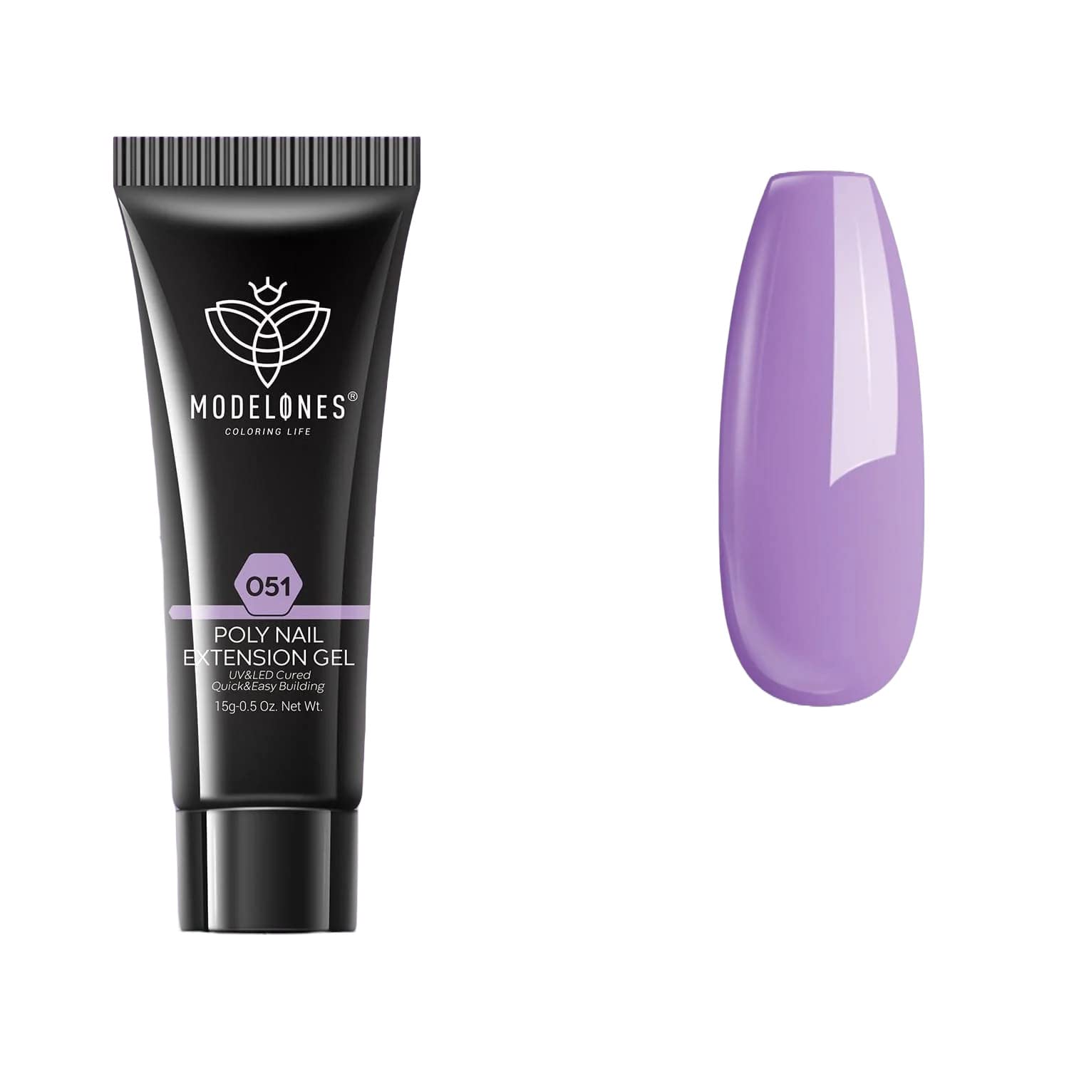 MODELONES 15ml Poly Nail Gel From BELLE GAGA Builder Nail Extension Gel Enhancement Nail Thickening Acrylic Extension nail polish gel (B201130074A)