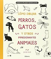 Cómo dibujar perros, gatos y otros animales impresionantes 9089985174 Book Cover