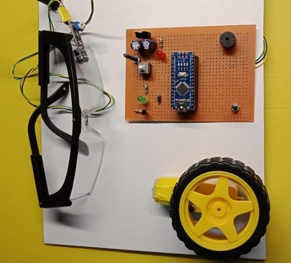 Vigyanics Eye Blink Anti Sleep Alarm Project - Electronics College ...