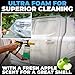 Flowgenix Ultra Foam & Power Foaming Car Wash Soap - Pressure Washer Foam Cannon Car Soap Shampoo - Made for Cars, Trucks, Motorcycles, RVs & More (Apple Scent) - Incl 2 Microfiber Towels