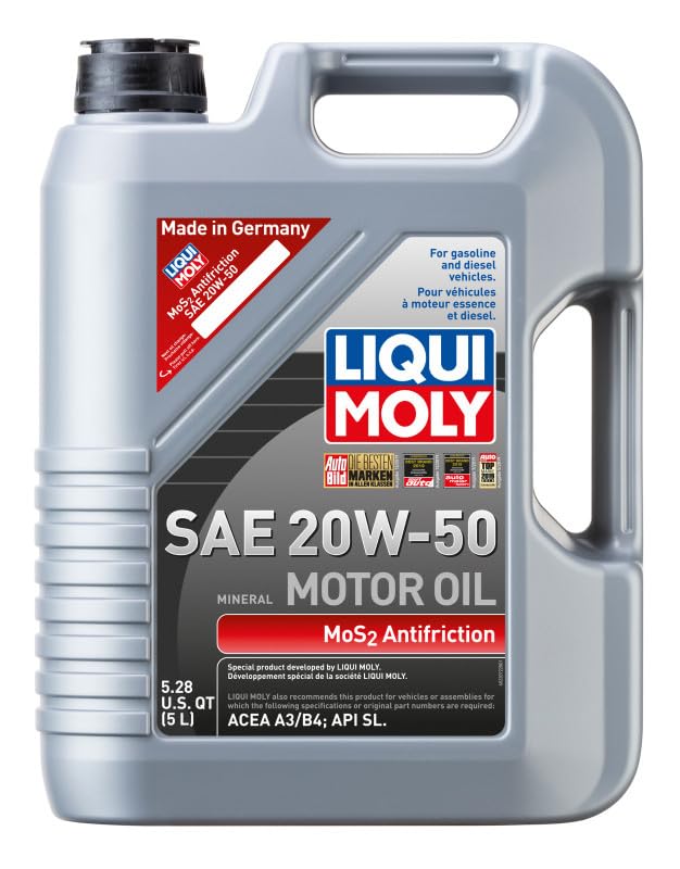 Aceite para motor Liqui Moly 5L 20W-50 miniatura 2