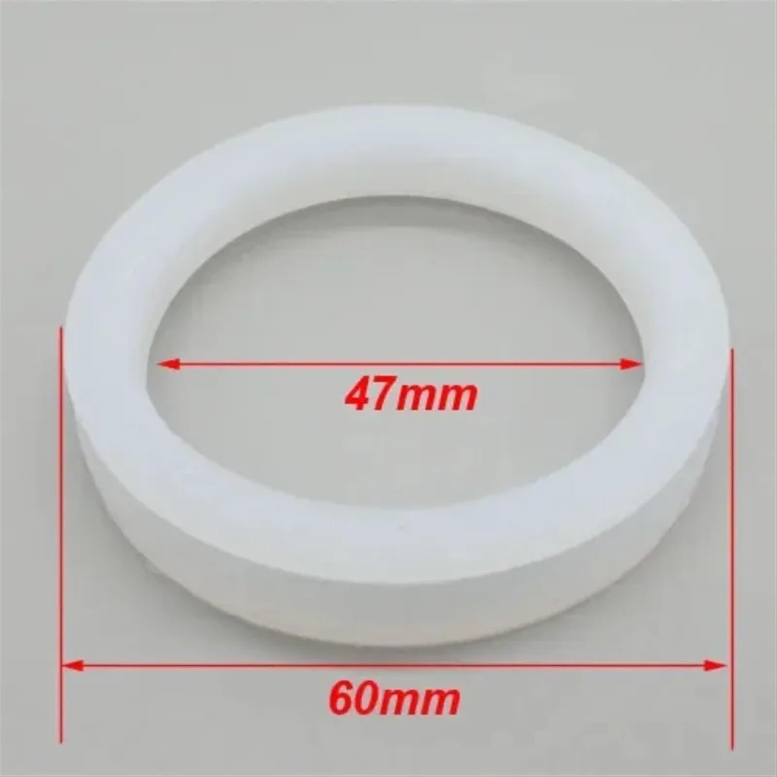 Anillo Redondo de Sellado de Gel de sílice de Silicona, 10 Uds., for Calentador de Agua Solar, Tubo de vacío, Anillo de Goma de Silicona, Junta de Goma de Sellado(ID47mm)