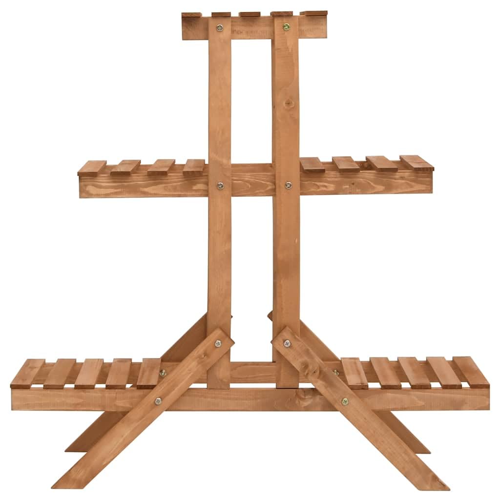Générique Supporto per piante, 83 x 25 x 83 cm, in legno di abete