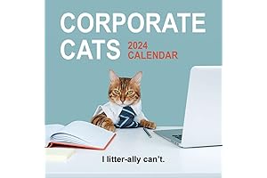 Snarky Cat Calendar 2024: Snarky Cat 12-Month 2024 Wall Calendar
