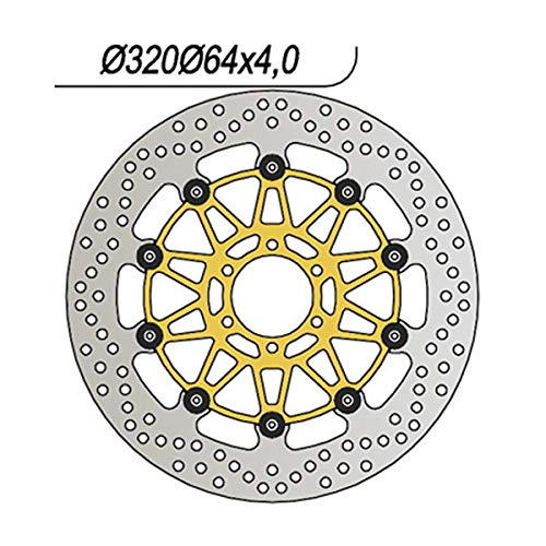 Disque de frein NG 145 de 320mm usiné pour une endurance supérieure