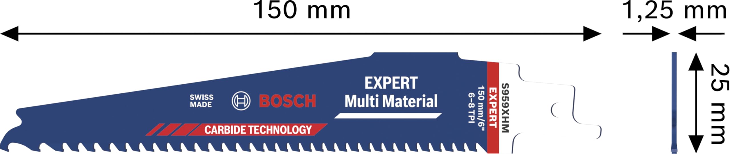Bosch 10x EXPERT Multi Material S959XHM Blade