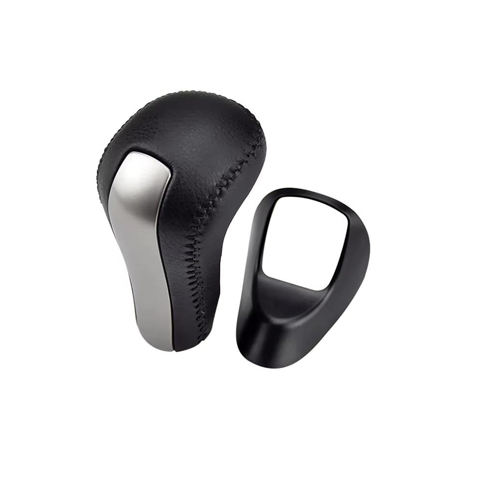 EFDDTBHE Compatible with Accord 8th 2008 2009 2010 2011 2012 AT Gear Shift Knob Automatic Head Ball Pen 54130-TB0-A81ZA 54130-TA5-A71ZC Shifter Handle(Matte Sliver)