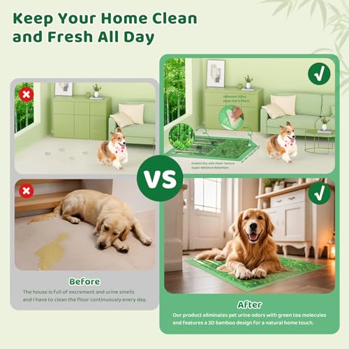 Image of Puppy Pads XL 60 Count - 28 inchx34 inch with Adhesive Tabs