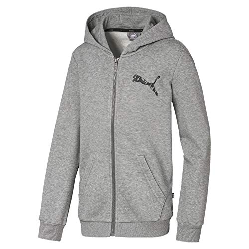 Image of Puma Boy's Cotton Blend Standard Length Jacket