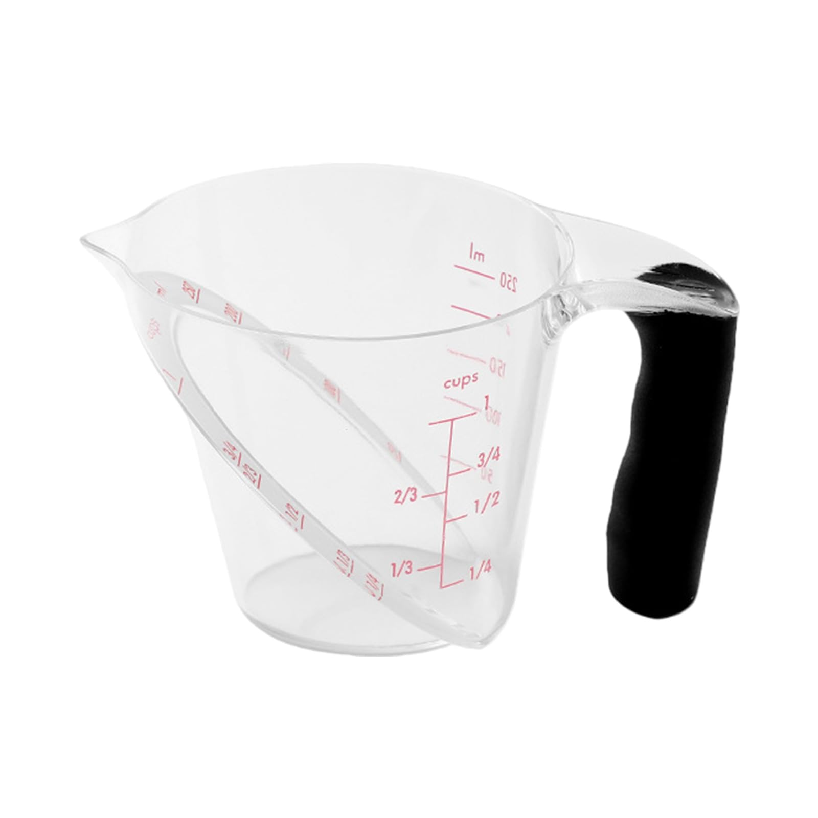 Sisyeuo 250ml Measuring Cup with Easy to Read Marking for Home Chefs and Bakers Baking and Cooking Accessories ABS Kitchen Measuring Cup