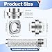 Haoledy Magnetic Dryer Vent Connector Kit, with Dryer Vent Hose 4
