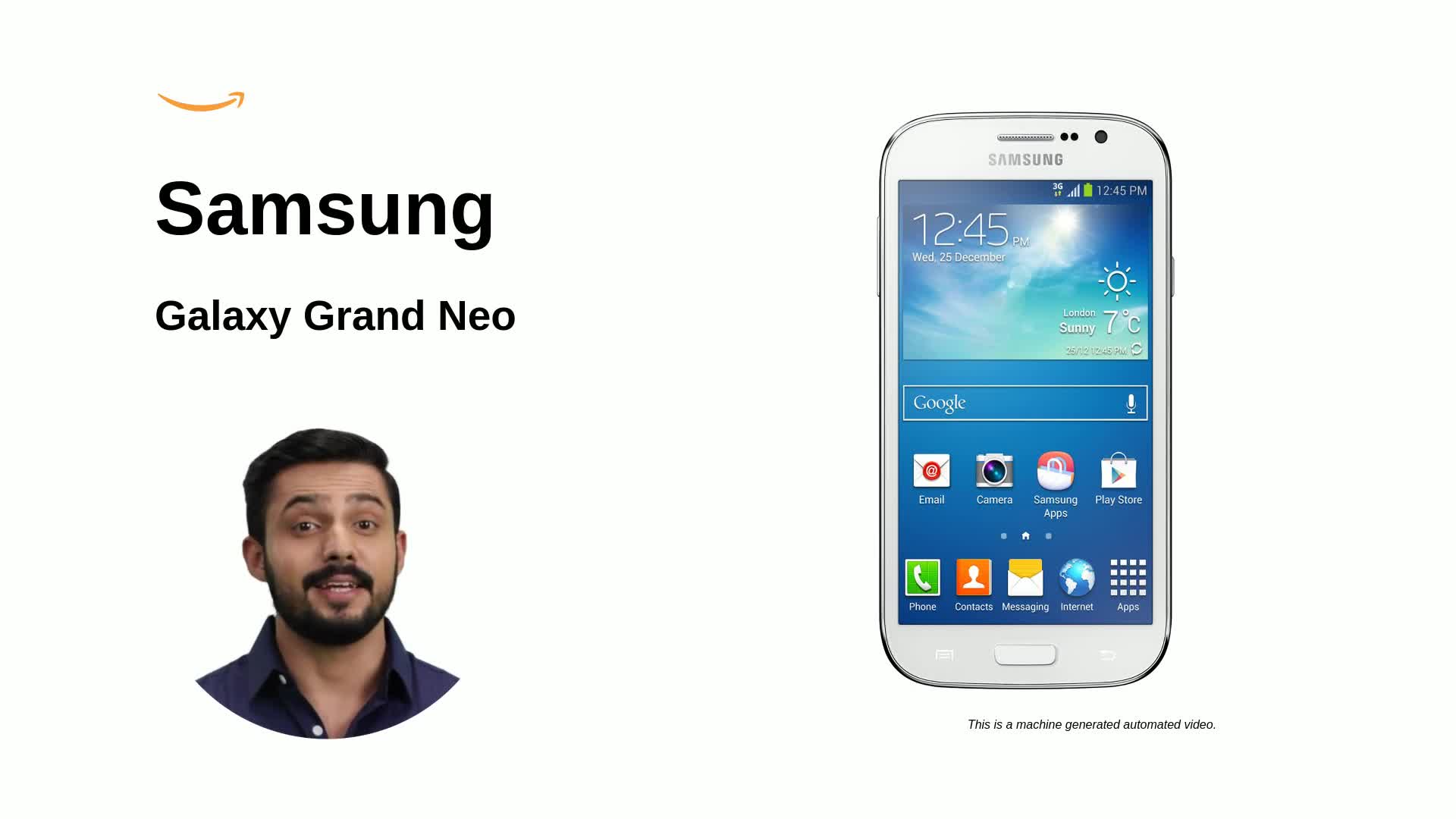Samsung Galaxy Grand Neo GT-I9060 (White) : Amazon.in: Electronics