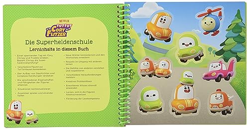 Vtech Lernstufe 1 - TUT TUT Cory Flitzer: Die Superheldenschule 80-462504 Lernbuchsystem, Mehrfarbig