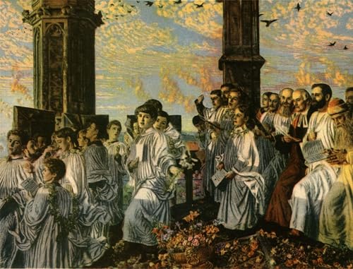 Toile impression William Holman Hunt art classique qualite premium SERENDIPITP 60x90