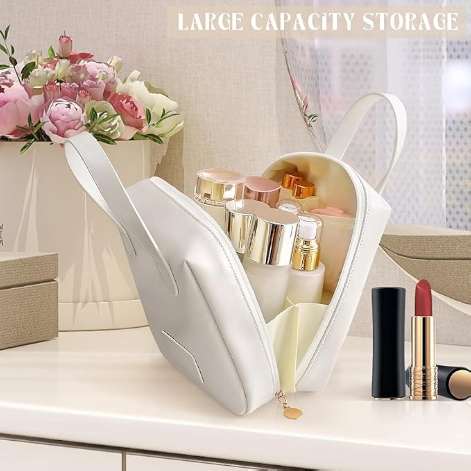 Multi-Functional Portable Handheld Cosmetic Bag