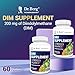Dr. Berg DIM Supplement Estrogen Balance - Original Estrogen Supplement for Women with Diindolylmethane for Menstrual Symptoms & Menopause Relief & Black Pepper for Enhanced Absorption - 60 Capsules