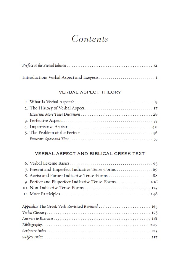 Image of Basics of Verbal Aspect in Biblical Greek: Second Edition (Zondervan Language Basics Series)