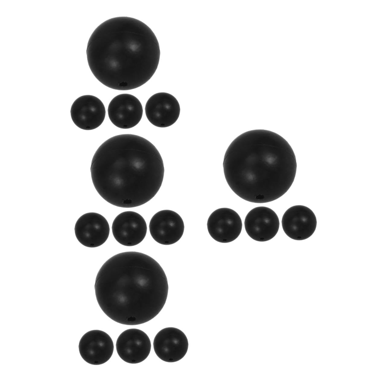 OFFSCH 4sets Drum Mallets Percussion Ethereal Drumstick Heads Musical Instrument Accessories 4pcs*4