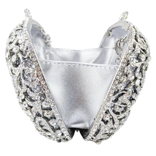 Pochette de fête en cristal compacte pour emporter vos essentiels