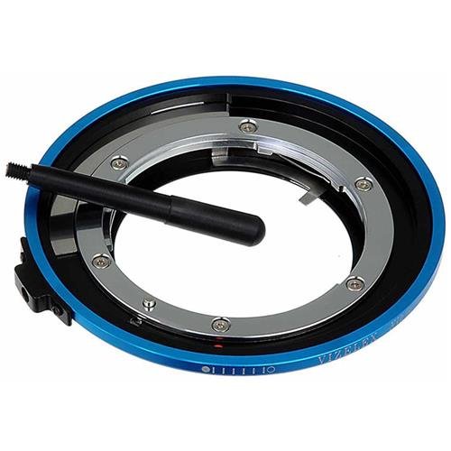 Image of Fotodiox Pro Lens Mount Cine Adapter - Nikon Nikkor F Mount G-Type D /SLR Lens to Canon EOS (EF, EF-S) Mount SLR Camera Body with Built-In Aperture Control Handle
