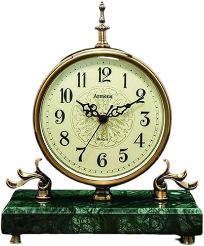 Relojes de piso, reloj de escritoriosala de estar, escritorio, dormitorioreloj de cuarzo de escritorio silencioso creativo, reloj de repisa, relojes