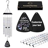 Personalized Pet Memorial Wind Chime,Dog Memorial Gifts for Loss of Dog, 32' Wind Chimes for Outside, Loss of Dog Sympathy Gift, Pet Loss Bereavement Gifts in Memory of Dog Cat pattern7