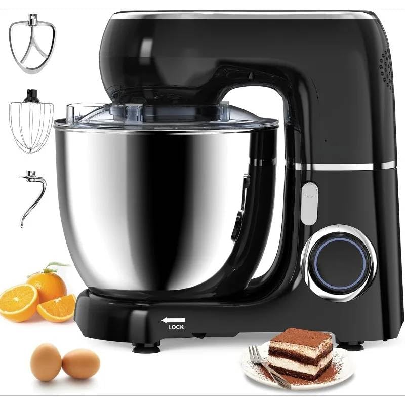 SHIPLORD® Powerful 6.5QT 10-Speed Tilt-Head Kitchen Stand Mixer for Effortless Baking & Cooking-image-32