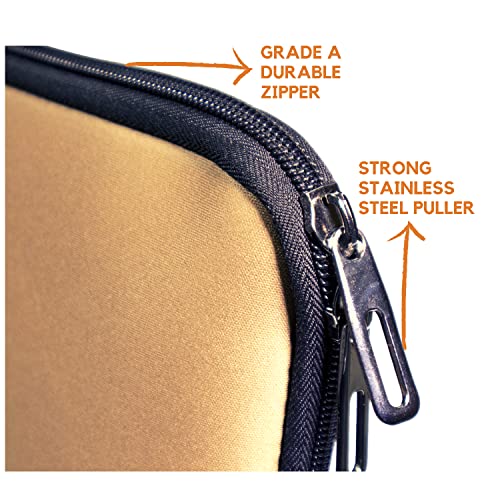 Image of TheSkinMantra Chain Laptop Sleeve Bag Compatible with Laptop /Macbooks /Chrombook /Notebook /Zbook (13.3 Inch [Chain], Pink Galaxy)